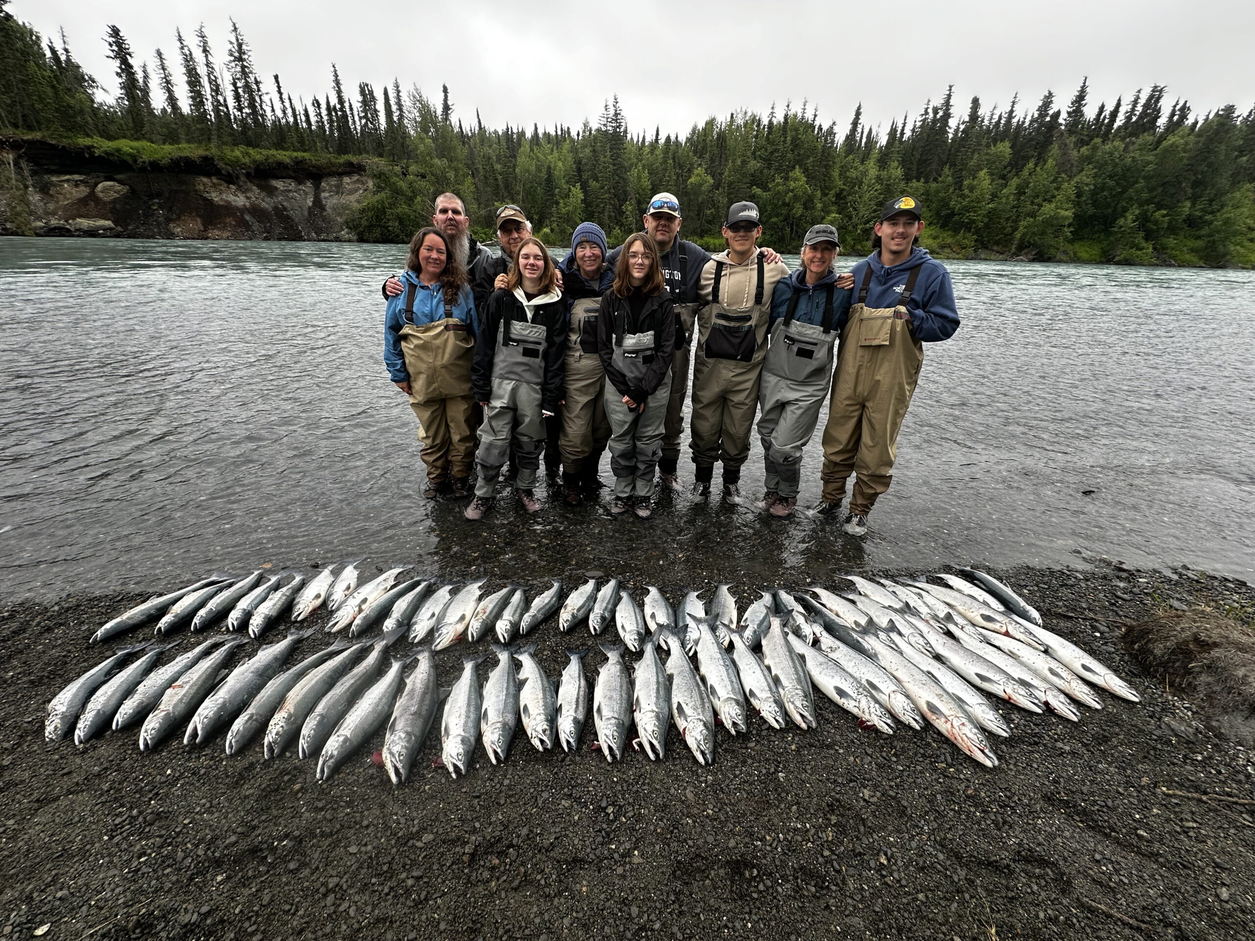 Alaska fishing guide service for visitors
